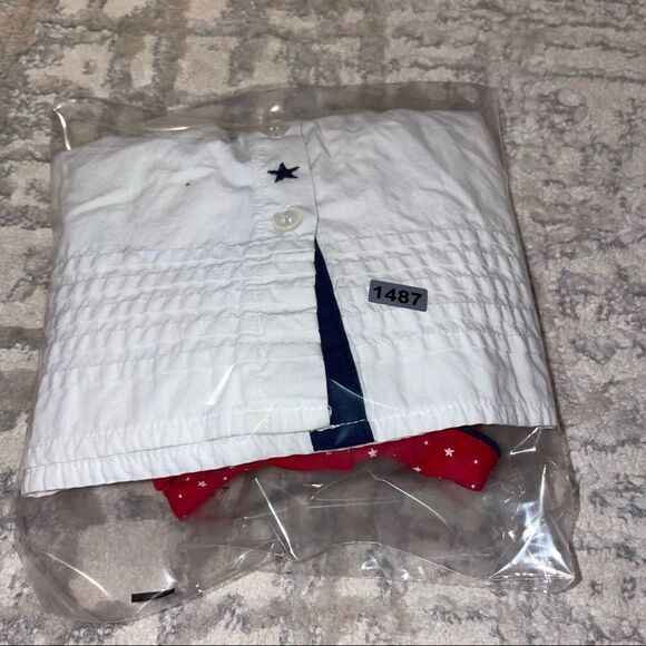 🏷️ 5 for $25 - Red White And Blue 4th Of July Vintage Outfit - Picture 11 of 11